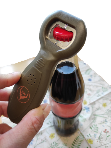 Flaschenöffner "Aufbruch zur Jagd"